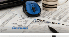 Desktop Screenshot of contipronti.it