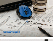 Tablet Screenshot of contipronti.it